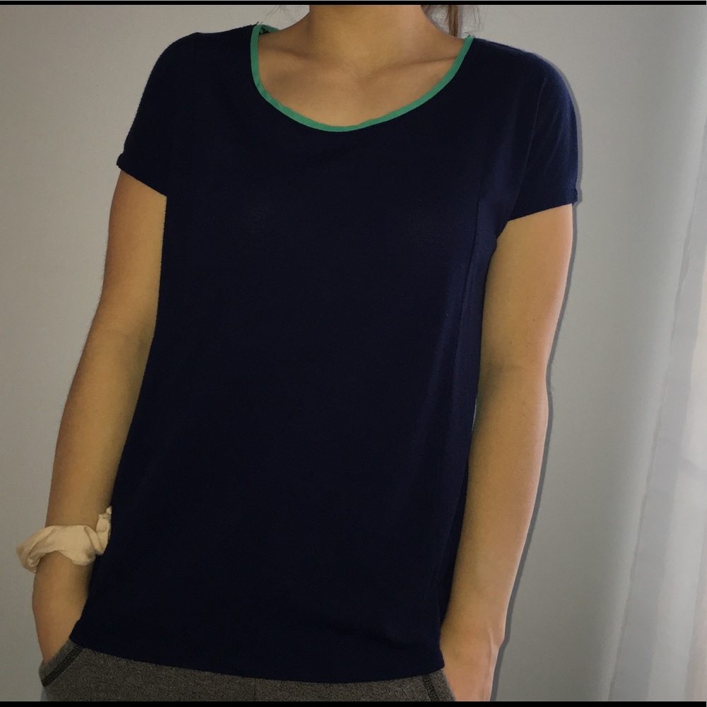 Navy Top